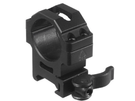 Кольца Leapers UTG® для Weaver/Picatinny - ⌀30мм, зажимной рычаг QD, 2 части - высота 15мм (RQ2W3154)