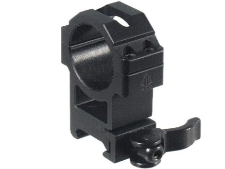 Кольца Leapers UTG® для Weaver/Picatinny - ⌀30мм, зажимной рычаг QD, 2 части - высота 22мм (RQ2W3224)