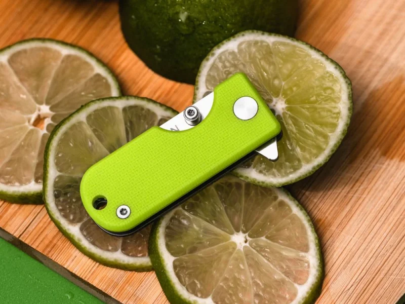 WESN-Microblade-Pocket-Knife-Lime-Green-6